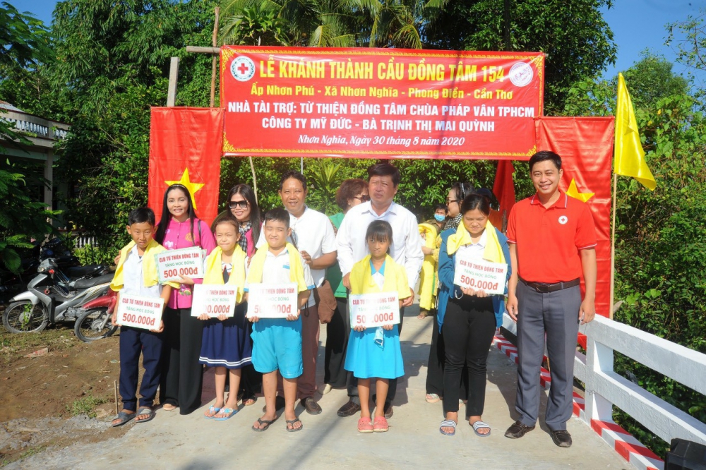 Hội CTĐ huyện Phong Điền, TP Cần Thơ: Khánh thành và đưa vào sử dụng cầu Bà Hò  1