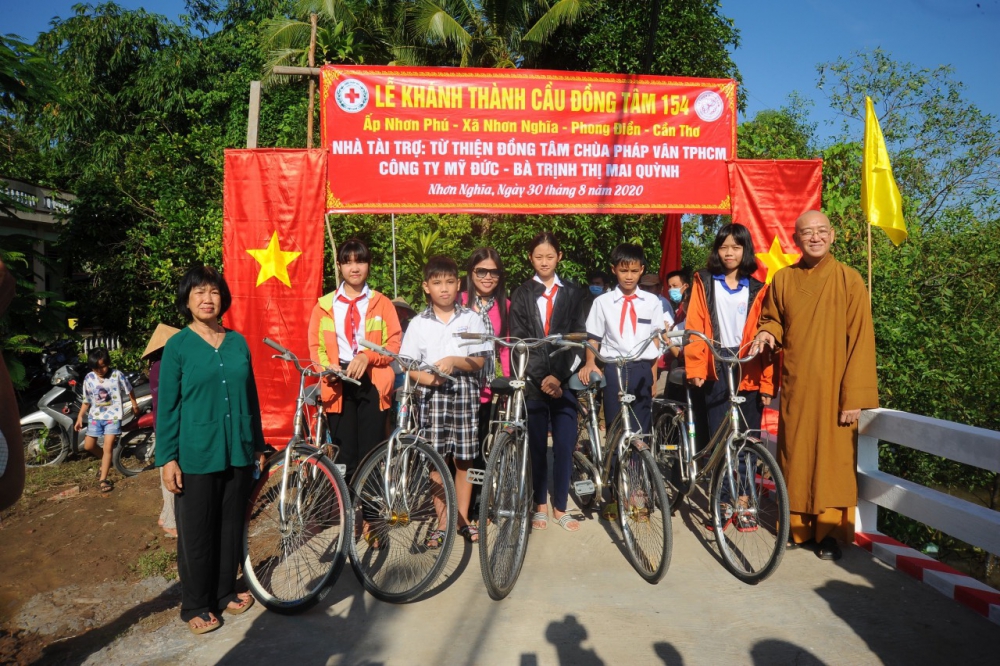 Hội CTĐ huyện Phong Điền, TP Cần Thơ: Khánh thành và đưa vào sử dụng cầu Bà Hò  2