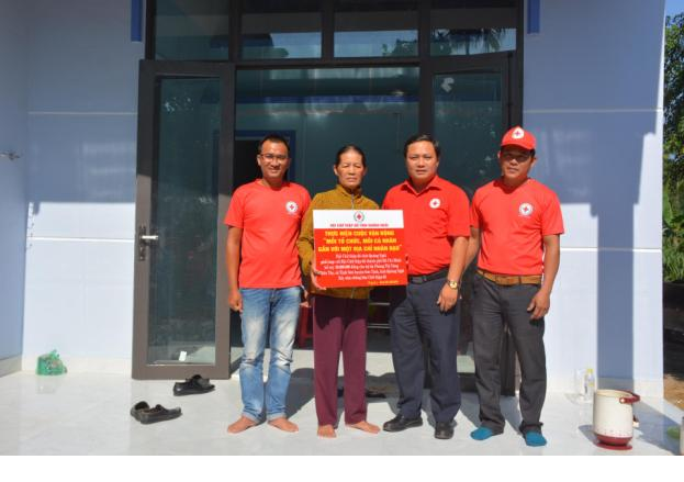 Hội CTĐ tỉnh Quảng Ngãi: Hỗ trợ xây dựng  Nhà nhân ái