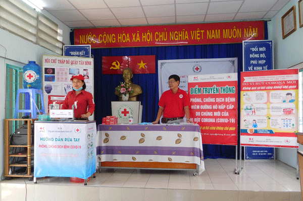 Ngày hội Chữ thập đỏ vì cộng đồng năm 2020 tại quận Tân Bình, TP Hồ Chí Minh 1