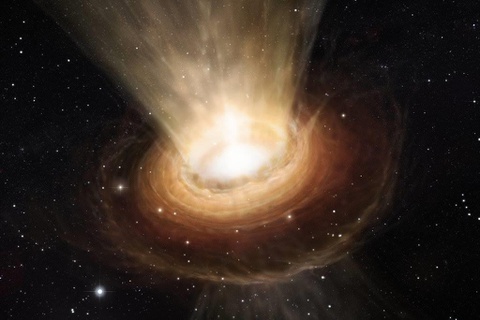 Lần đầu chụp ảnh hố đen có khối lượng lớn hơn Mặt trời 6,5 tỷ lần