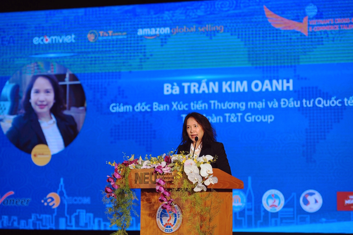 Ba Tran Thi Kim Oanh  T&T Group phat bieu