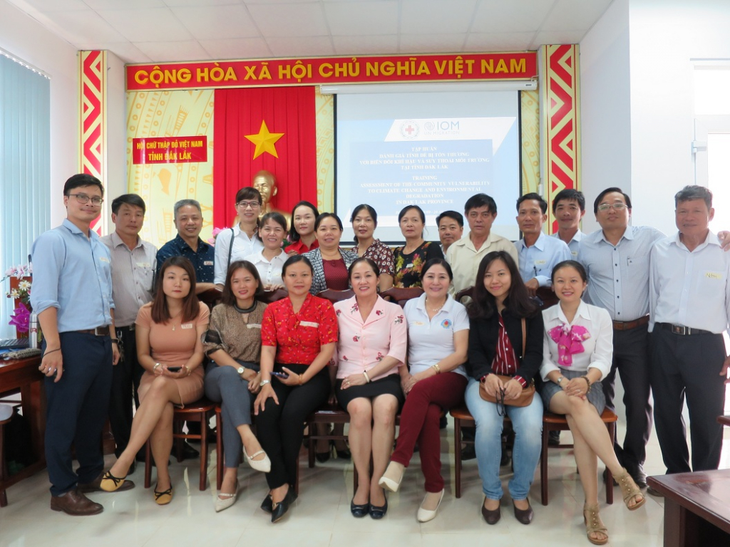 các học viên tham gia tập huấn