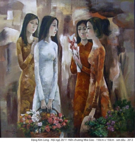 hoa-si-dang-kim-long-tu-cau-be-ban-ca-den-cay-dai-thu-trong-lang-hoi-hoa 8