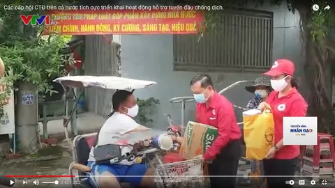 Các cấp hội CTĐ trên cả nước tích cực triển khai hoạt động hỗ trợ tuyến đầu chống dịch