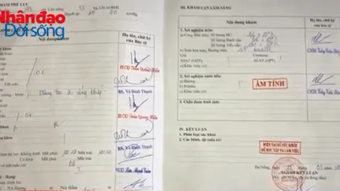 Vấn nạn 'mua-bán' giấy khám sức khỏe tại một phòng khám đa khoa