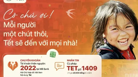 Tết Nhân ái 2023: "Mỗi người một chút thôi, tết sẽ đến mọi nhà"
