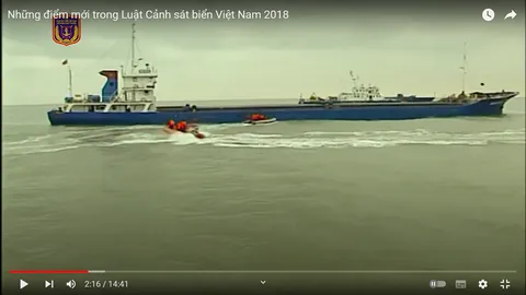 Những điểm mới trong Luật Cảnh sát biển Việt Nam 2018
