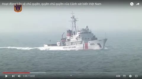 Luật Cảnh sát biển Việt nam – Cơ sở pháp lý về hoạt động tuần tra, kiểm tra trên biển