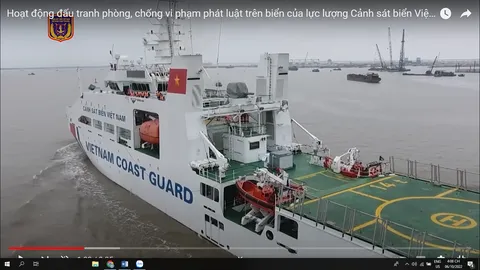 Hoạt động đấu tranh phòng, chống vi phạm phát luật trên biển của lực lượng Cảnh sát biển Việt Nam