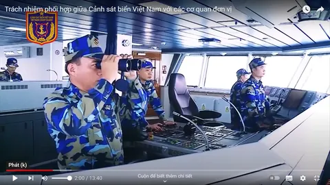 Trách nhiệm phối hợp giữa Cảnh sát biển Việt Nam với các cơ quan đơn vị