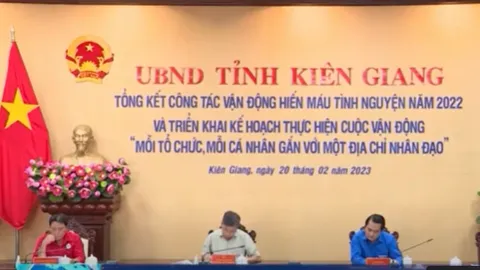 Ban Chỉ đạo vận động hiến máu tình nguyện tỉnh: Tổng kết công tác vận động hiến máu tình nguyện 2022