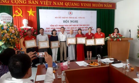 Hội Chữ thập đỏ tỉnh Bà Rịa - Vũng Tàu: Gần 54 tỷ đồng thực hiện các phong trào Chữ thập đỏ năm 2022