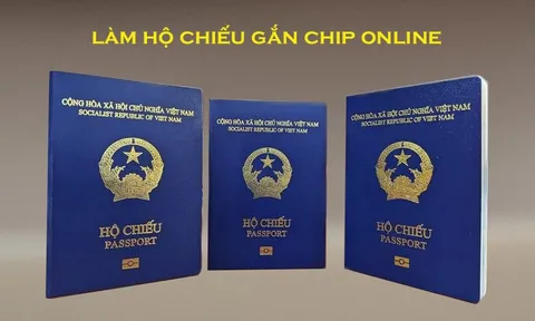 Hướng dẫn làm hộ chiếu gắn chip online, nhận hộ chiếu tại nhà