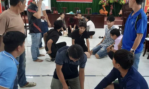 Kiên Giang: Tổ chức tập huấn kỹ năng sơ cấp cứu hưởng ứng Tuần lễ Quốc gia phòng, chống thiên tai năm 2023