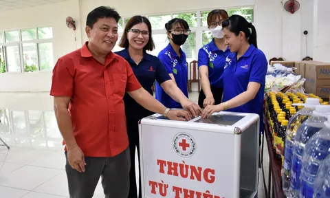 Hỗ trợ 2.000 suất ăn cho Bếp ăn tình thương bệnh viện tỉnh Kiên Giang