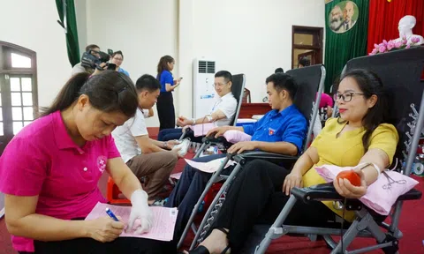 Bắc Kạn: Ngày hội "Hiến máu tình nguyện" tại Pác Nặm thu được 226 đơn vị máu