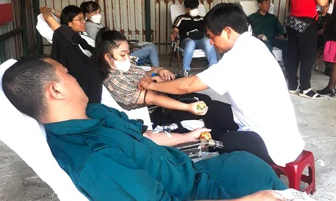 Phú Yên: Hơn 150 người hiến máu đầu xuân