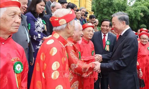 Chủ tịch nước Tô Lâm: Người cao tuổi luôn xứng danh là rường cột quốc gia