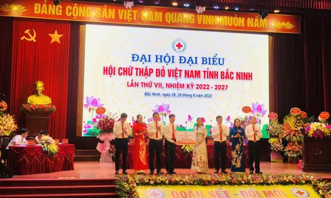 Đại hội đại biểu Hội Chữ thập đỏ Bắc Ninh lần thứ VII, nhiệm kỳ 2022-2027