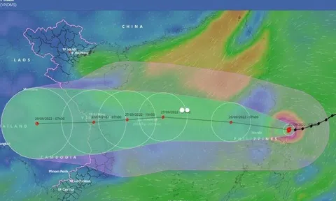 Noru - cơn bão mạnh nhất từ đầu mùa bão đến nay, tăng 5 cấp trong 24 giờ