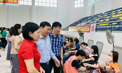 Hải Phòng: Huyện Kiến Thuỵ tổ chức Ngày hội hiến máu tình nguyện đợt 1 năm 2024