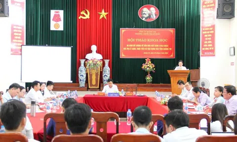 Hội thảo khoa học '80 năm Đề cương về văn hóa Việt Nam - Giá trị lý luận, thực tiễn và vận dụng vào tỉnh Quảng Trị'