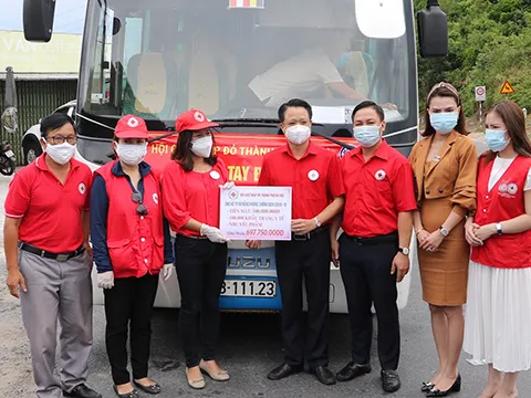 Hà Nội: 700 triệu đồng hỗ trợ Đà Nẵng phòng chống dịch COVID-19