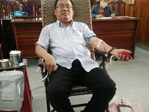 Lan tỏa gia đình hiến máu tình nguyện