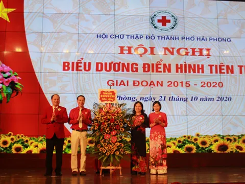Hội Chữ thập đỏ TP.Hải Phòng: Biểu dương, khen thưởng 41 tập thể, 74 cá nhân có thành tích xuất sắc