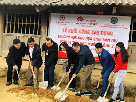 Khởi công xây dựng phòng học bán trú tại Mường Lống