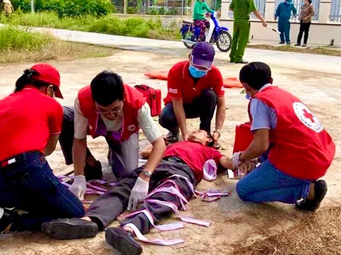 Khánh Hòa: Diễn tập ứng phó khẩn cấp với bão