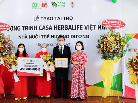TP.Cần Thơ: Tiếp nhận 453 triệu đồng từ Dự án “Hỗ trợ tài chính tăng cường dinh dưỡng cho trẻ có hoàn cảnh khó khăn”