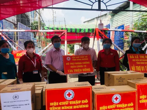 Bình Dương: Vận động nguồn lực, hỗ trợ lực lượng phòng chống dịch, người dân tại các điểm cách ly, phong tỏa