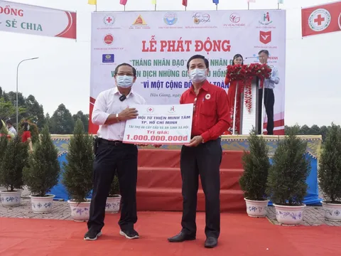Hậu Giang: Tiếp nhận trên 12 tỷ đồng ủng hộ “Tháng Nhân đạo”