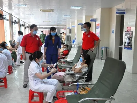 Quảng Ninh: 699 đơn vị máu được tiếp nhận tại thành phố Móng Cái