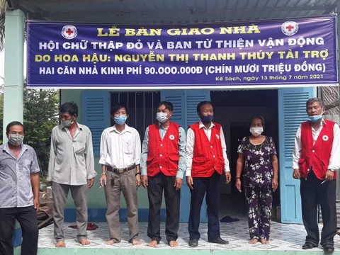 Sóc Trăng: Niềm vui trong căn nhà mới của hai cụ già có hoàn cảnh khó khăn