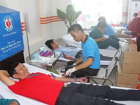 Người cán bộ Hội với 57 lần hiến máu tình nguyện