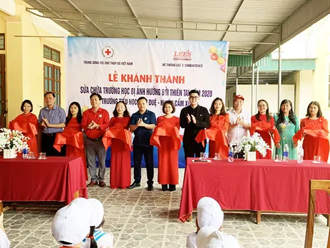 Hỗ trợ 2,2 tỷ đồng sửa chữa trường học bị ảnh hưởng bởi thiên tai ở miền Trung