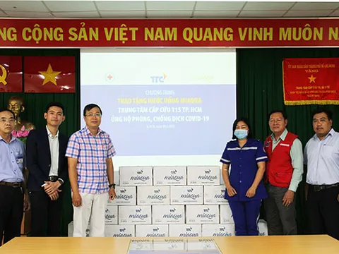 Cơ quan đại diện phía Nam thăm, tặng quà cán bộ làm công tác phòng chống dịch Covid - 19