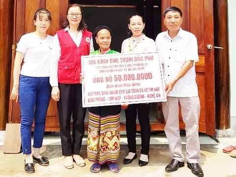 Nghệ An: Khánh thành và bàn giao nhà tình nghĩa