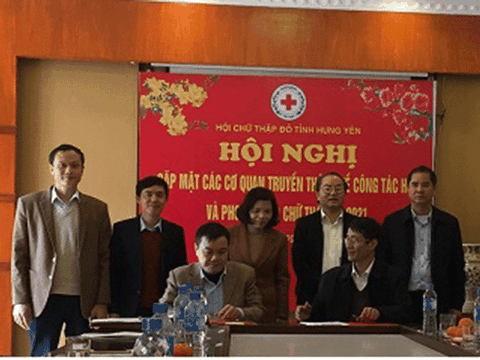 Hưng Yên: Hội Chữ thập đỏ tỉnh đẩy mạnh công tác phối hợp tuyên truyền