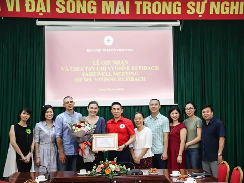 Lễ chia tay Trưởng đại diện Hội CTĐ Thụy Sĩ tại Việt Nam