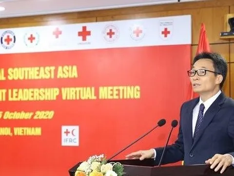 Khai mạc Hội nghị trực tuyến các nhà lãnh đạo Hội Chữ thập đỏ và Trăng lưỡi liềm đỏ khu vực Đông Nam Á lần thứ 17