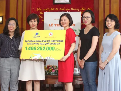 Hội Chữ thập đỏ Việt Nam tiếp nhận hơn 1,4 tỷ đồng hỗ trợ khắc phục hậu quả dịch COVID-19