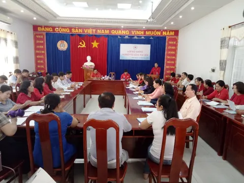 Hội Chữ thập đỏ Việt Nam: Tổ chức lớp bồi dưỡng nghiệp vụ công tác Hội năm 2020
