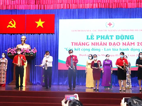 Tháng Nhân đạo năm 2022 Cụm thi đua các tỉnh Tây Nguyên và TP. Hồ Chí Minh: Phấn đấu vận động 20 tỷ đồng, trợ giúp nhân đạo khoảng 15.000 lượt người