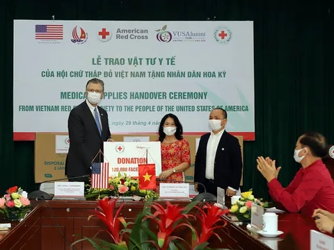 Hội Chữ thập đỏ Việt Nam tích cực trong cuộc chiến phòng, chống dịch Covid-19