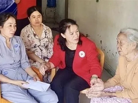 Thừa Thiên - Huế tiếp nhận cứu trợ từ Trung ương Hội Chữ thập đỏ Việt Nam