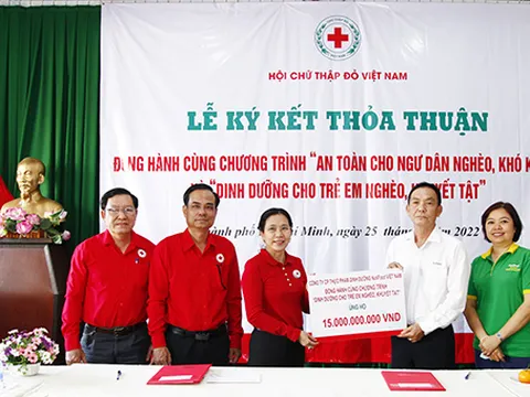 Trung ương Hội Chữ thập đỏ Việt Nam: Ký kết thỏa thuận với các đối tác, giai đoạn 2022 – 2027